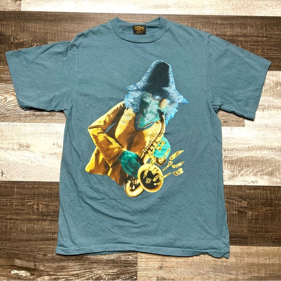 Vtg 90s Muppets Zoot Shirt Band Jazz Blues Hippie USA Single Mens Changes Large